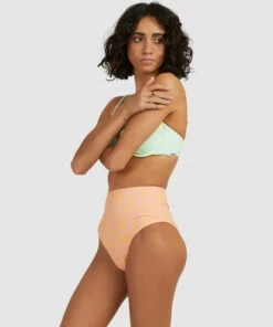 BILLABONG Hot Tropics Hi Retro Bikini Bottoms MELON FADE 10 BILLABONG Hot Tropics Hi Retro Bikini Bottoms MELON FADE -Womens Swim BILLABONG abjx400506 billabongw mfd sd1