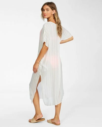 BILLABONG Runaway Beach Cover Up SALT CRYSTAL 3 BILLABONG Runaway Beach Cover Up SALT CRYSTAL - Image 3