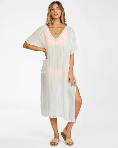 BILLABONG Runaway Beach Cover Up SALT CRYSTAL 1 BILLABONG Runaway Beach Cover Up SALT CRYSTAL