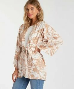 BILLABONG Sweet Summer Kimono SANDCASTLE -Womens Swim BILLABONG abjx600155 billabongw sac sd1