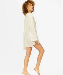 BILLABONG Blue Skies Crepe Beach Cover Up SALT CRYSTAL 6 BILLABONG Blue Skies Crepe Beach Cover Up SALT CRYSTAL -Womens Swim BILLABONG abjx600177 billabongw scs sd1