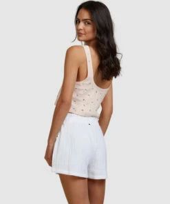 BILLABONG Remy Shorts WHITE -Womens Swim BILLABONG ubjns00118 billabongw wht bck1