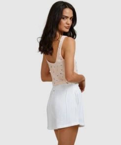 BILLABONG Remy Shorts WHITE -Womens Swim BILLABONG ubjns00118 billabongw wht sd2