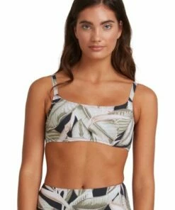 BILLABONG Hideaway Mia DD Bralette Bikini Top OFF BLACK -Womens Swim BILLABONG ubjx300117 billabongf ofb dtl1