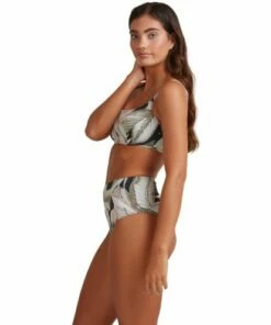 BILLABONG Hideaway Mia DD Bralette Bikini Top OFF BLACK -Womens Swim BILLABONG ubjx300117 billabongf ofb sd1