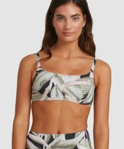BILLABONG Hideaway Mia DD Bralette Bikini Top OFF BLACK -Womens Swim BILLABONG ubjx300117 billabongw ofb dtl1