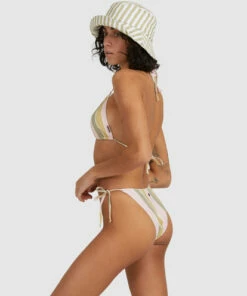 BILLABONG Babewave Elongated Triangle Bikini Top OLIVE -Womens Swim BILLABONG ubjx300211 billabongw olv sd1