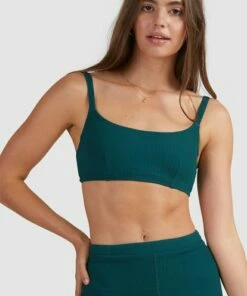 BILLABONG Steph Claire Smith Feel Free Mia DD Bralette Bikini Top TEAL -Womens Swim BILLABONG ubjx300218 billabongw tea dtl1