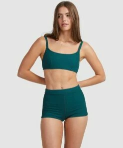 BILLABONG Steph Claire Smith Feel Free Mia DD Bralette Bikini Top TEAL -Womens Swim BILLABONG ubjx300218 billabongw tea frt2