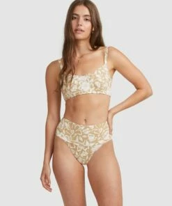 BILLABONG Babin Vintage DD Bralette Bikini Top NUTMEG 10 BILLABONG Babin Vintage DD Bralette Bikini Top NUTMEG -Womens Swim BILLABONG ubjx300220 billabongw nut frt1