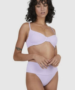 BILLABONG Sunrays Nova DD Bralette Bikini Top LILAC -Womens Swim BILLABONG ubjx300229 billabongw lil dtl1