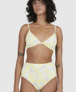 BILLABONG Tempest Reese Underwire Bikini Top LEMON LIME -Womens Swim BILLABONG ubjx300231 billabongw lml dtl1