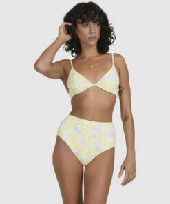 BILLABONG Tempest Reese Underwire Bikini Top LEMON LIME -Womens Swim BILLABONG ubjx300231 billabongw lml frt2