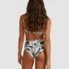BILLABONG Hideaway High-Waist Retro Bikini Bottoms OFF BLACK