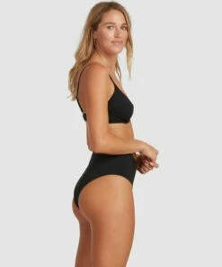 BILLABONG Sol Searcher Hi Retro Bikini Bottoms BLACK -Womens Swim BILLABONG ubjx400154 billabongw blk sd2