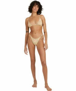 BILLABONG Dragonfly Tie Side Hike Bikini Bottoms OLIVE -Womens Swim BILLABONG ubjx400178 billabongs olv frt9