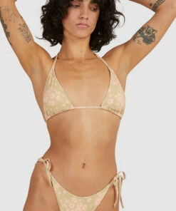 BILLABONG Dragonfly Tie Side Hike Bikini Bottoms OLIVE -Womens Swim BILLABONG ubjx400178 billabongw olv dtl1