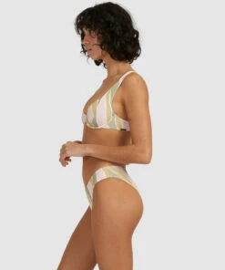 BILLABONG Babewave Bondi Bikini Bottom OLIVE -Womens Swim BILLABONG ubjx400182 billabongw olv sd1