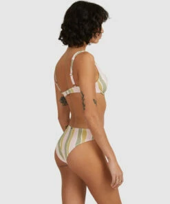 BILLABONG Babewave Bondi Bikini Bottom OLIVE -Womens Swim BILLABONG ubjx400182 billabongw olv sd2