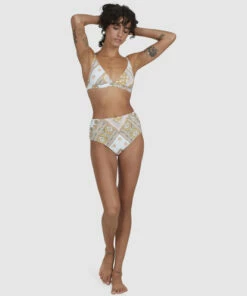 BILLABONG Luxe Hi Retro Bikini Bottoms SALT CRYSTAL -Womens Swim BILLABONG ubjx400186 billabongs scs frt9