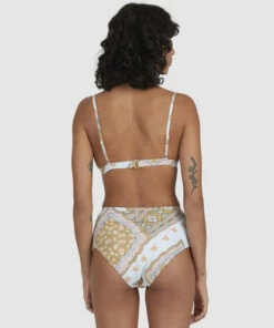 BILLABONG Luxe Hi Retro Bikini Bottoms SALT CRYSTAL -Womens Swim BILLABONG ubjx400186 billabongw scs frt1