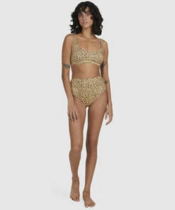 BILLABONG Well Spotted Leopard Print Hawaii Retro Bikini Bottoms GOLD DUST 17 BILLABONG Well Spotted Leopard Print Hawaii Retro Bikini Bottoms GOLD DUST -Womens Swim BILLABONG ubjx400188 billabongs gdd frt9