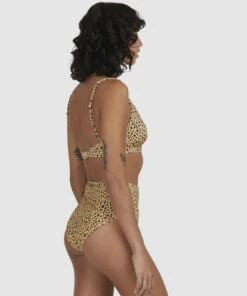 BILLABONG Well Spotted Leopard Print Hawaii Retro Bikini Bottoms GOLD DUST 13 BILLABONG Well Spotted Leopard Print Hawaii Retro Bikini Bottoms GOLD DUST -Womens Swim BILLABONG ubjx400188 billabongw gdd sd2
