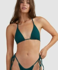 BILLABONG Steph Claire Smith Feel Free Tie Side Hike Bikini Bottom TEAL 12 BILLABONG Steph Claire Smith Feel Free Tie Side Hike Bikini Bottom TEAL -Womens Swim BILLABONG ubjx400190 billabongw tea dtl1