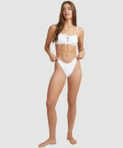 BILLABONG Steph Claire Smith Pure Havana Bikini Bottom WHITE 15 BILLABONG Steph Claire Smith Pure Havana Bikini Bottom WHITE -Womens Swim BILLABONG ubjx400192 billabongs wht frt9