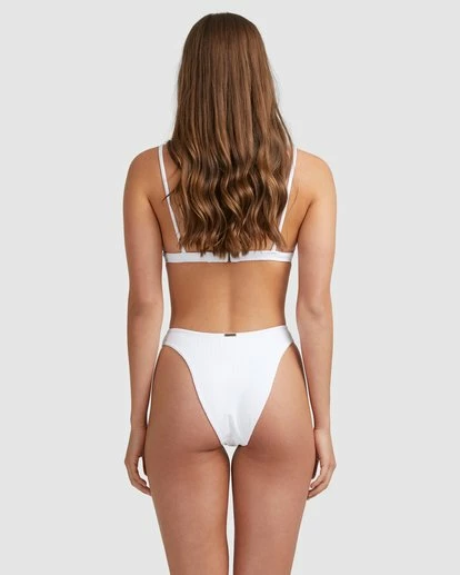 BILLABONG Steph Claire Smith Pure Havana Bikini Bottom WHITE 2 BILLABONG Steph Claire Smith Pure Havana Bikini Bottom WHITE - Image 2