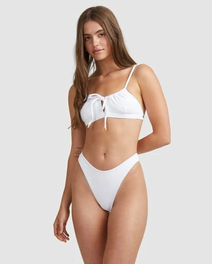 BILLABONG Steph Claire Smith Pure Havana Bikini Bottom WHITE 6 BILLABONG Steph Claire Smith Pure Havana Bikini Bottom WHITE - Image 6