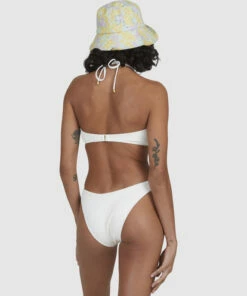 BILLABONG Summer High Hike High-Leg Bikini Bottoms WHITE -Womens Swim BILLABONG ubjx400200 billabongw wht frt1