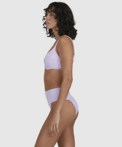 BILLABONG Sunrays Kauai High-Rise Bikini Bottoms LILAC -Womens Swim BILLABONG ubjx400202 billabongw lil sd1