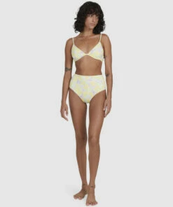 BILLABONG Tempest High Retro High-Rise Bikini Bottoms LEMON LIME 15 BILLABONG Tempest High Retro High-Rise Bikini Bottoms LEMON LIME -Womens Swim BILLABONG ubjx400204 billabongs lml frt9