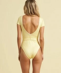 BILLABONG Salty Blonde Sundipped One Piece Swim PINA COLADA 6 BILLABONG Salty Blonde Sundipped One Piece Swim PINA COLADA -Womens Swim BILLABONG x1083bsu billabongw pca bck1
