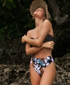 BILLABONG Tropic Moon Rise Reversible Bikini Bottoms MULTI