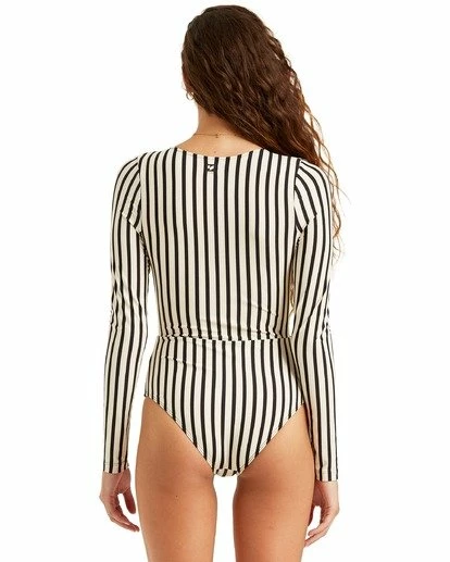BILLABONG Palm Side Long Sleeve Swimsuit MULTI 5 BILLABONG Palm Side Long Sleeve Swimsuit MULTI - Image 5