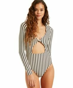 BILLABONG Palm Side Long Sleeve Swimsuit MULTI 7 BILLABONG Palm Side Long Sleeve Swimsuit MULTI -Womens Swim BILLABONG xr042bpa billabongw mul frt1