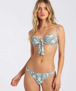 BILLABONG Wave Gypsy Bandeau Bikini Top SURF BLUE -Womens Swim BILLABONG xt023bwa billabongw srf frt2