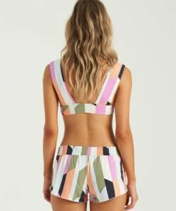 BILLABONG Slow Roller Plunge Bikini Top MULTI 7 BILLABONG Slow Roller Plunge Bikini Top MULTI -Womens Swim BILLABONG xt093bsl billabongw mul bck1