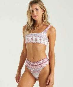 BILLABONG Orchid Haze Tank Bikini Top MULTI -Womens Swim BILLABONG xt113bor billabongw mul frt2