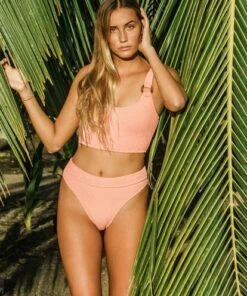 BILLABONG Summer High Tank Bikini Top SHERBET