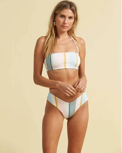 BILLABONG Salty Blonde Feelin Salty Bandeau Bikini Top MULTI 1 BILLABONG Salty Blonde Feelin Salty Bandeau Bikini Top MULTI