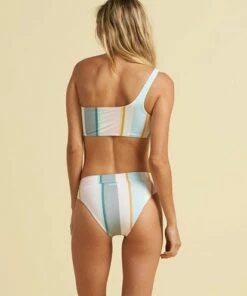 BILLABONG Salty Blonde Feelin Salty One Shoulder Bikini Top MULTI -Womens Swim BILLABONG xt343bfe billabongw mul bck1