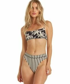 BILLABONG Palm Side Reversible Bralette Bikini Top MULTI 12 BILLABONG Palm Side Reversible Bralette Bikini Top MULTI -Womens Swim BILLABONG xt372bpa billabongw mul frt2
