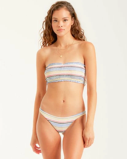 BILLABONG Gimme Sun Smock Tube Bikini Top MULTI 2 BILLABONG Gimme Sun Smock Tube Bikini Top MULTI - Image 2