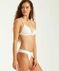 BILLABONG Peeky Days Tri Bikini Top SALT CRYSTAL -Womens Swim BILLABONG xt522bpe billabongw scs sd1