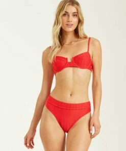 BILLABONG Wave Trip Underwire Bikini Top RAD RED 7 BILLABONG Wave Trip Underwire Bikini Top RAD RED -Womens Swim BILLABONG xt691bwa billabongw rdd frt1