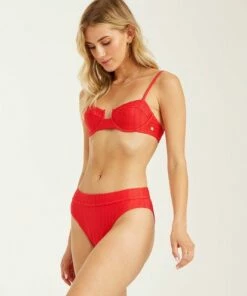 BILLABONG Wave Trip Underwire Bikini Top RAD RED 8 BILLABONG Wave Trip Underwire Bikini Top RAD RED -Womens Swim BILLABONG xt691bwa billabongw rdd sd1