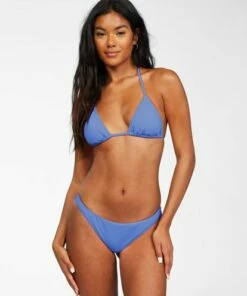 BILLABONG Sol Searcher Tri Bikini Top ACID PINK